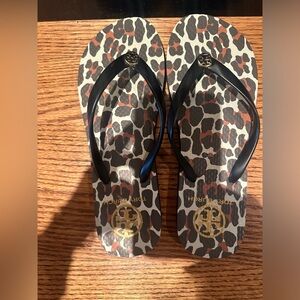 Tory Burch Cheetah Flip Flop